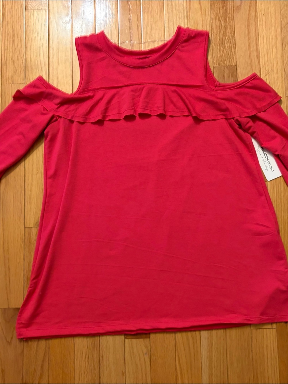 French Laundry Hot Pink Sweatshirt Project Tagged Top